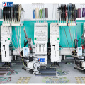 Lejia coiling mixed computer embroidery machine with dahao A98